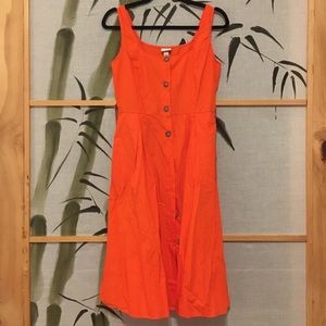 Tangerine Vintage Dress